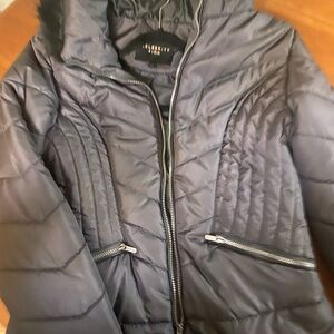 Celebrity Pink Women's Grey Quilted Jacket